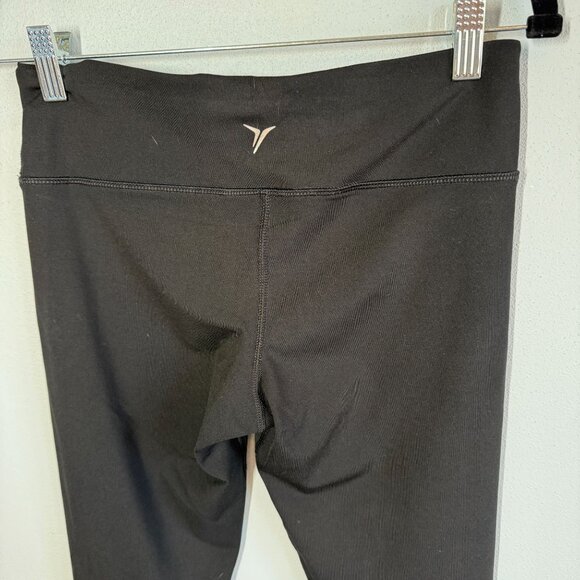 Old Navy Active Womens Leggings Fitted Black Size Small Activewear Athleisure - Picture 6 of 12
